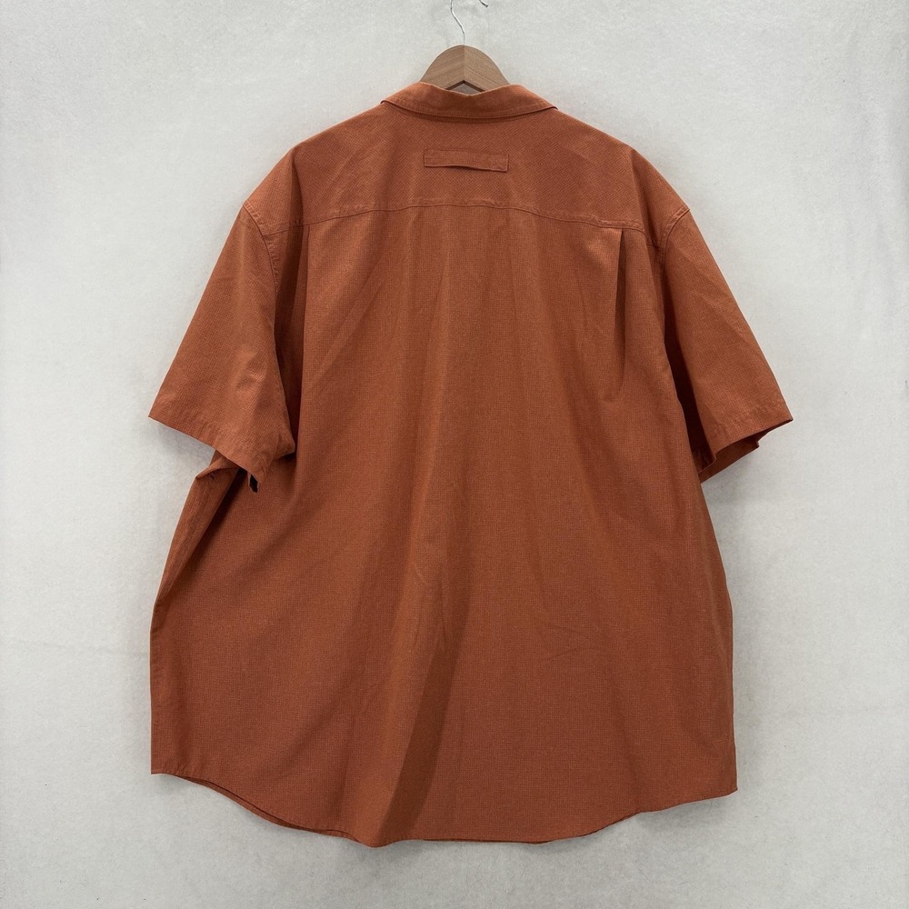 Duluth Breezeshooter Relaxed Fit Mens Shirt 2XL Orange Air-go-nomic Cooling Camp - Picture 5 of 9